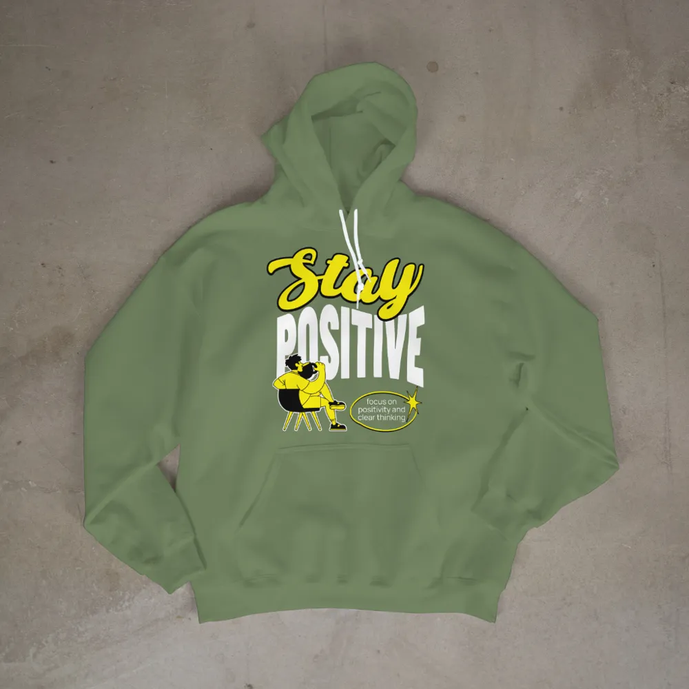 Stay Positive Mockup