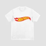 hot mess funny white t-shirt